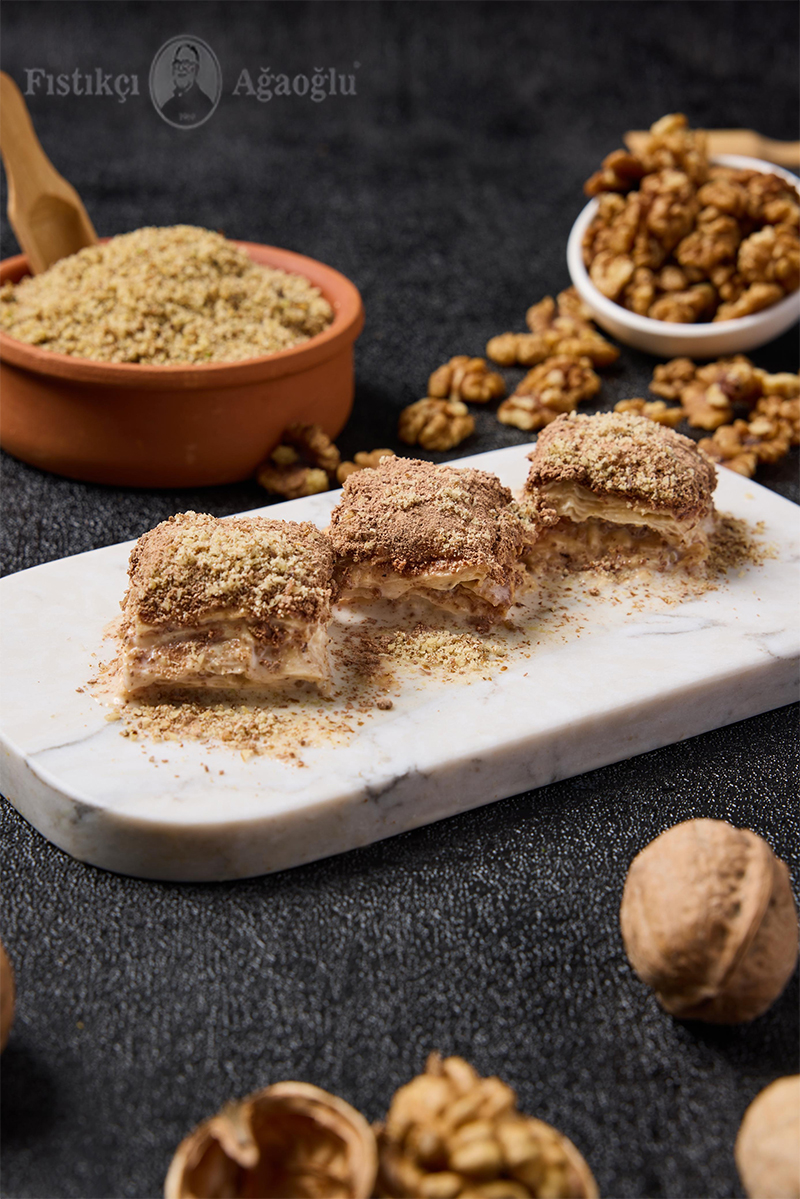 Çikolatalı Cevizli Soğuk Baklava